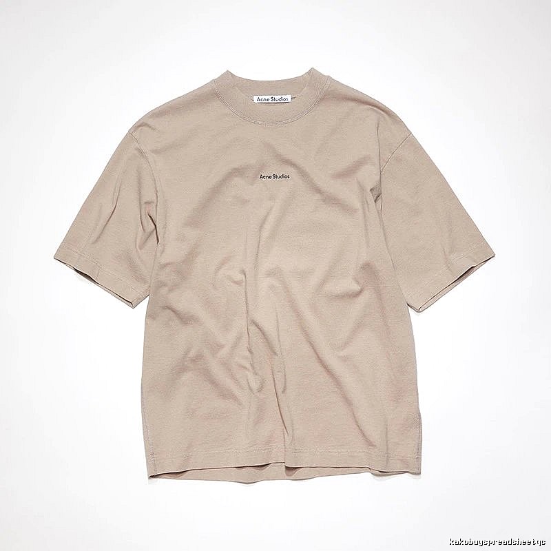 Acne Studios 2090-80 Style Ac908042 Stockholm Logo T-Shirt Clean Colorway