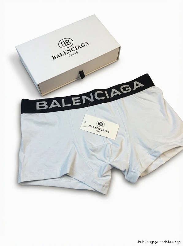Balenciaga minimalist light blue underwear