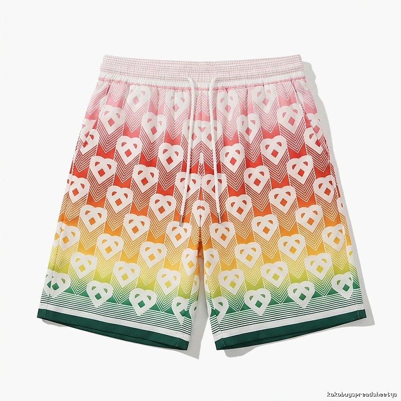 Casablanca Rainbow Wind Shorts
