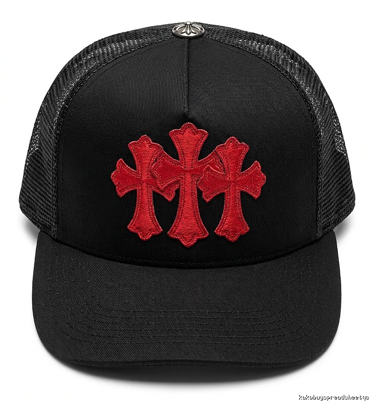 Chrome Hearts Cross Cool Black Hat
