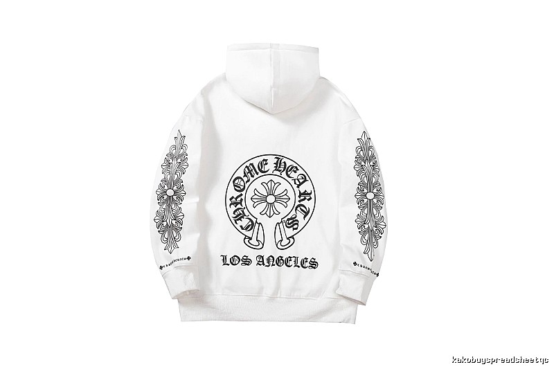 Chrome Hearts Daily Cross graphic hoodie Black Blue Cross for City Outfits