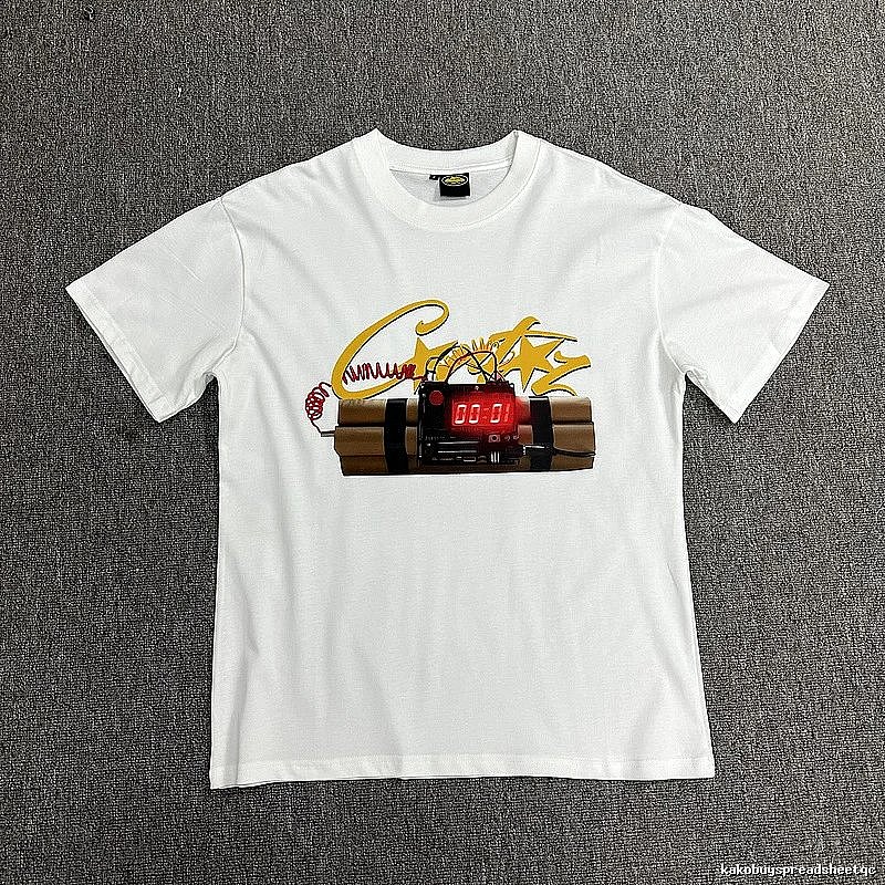 Corteiz Streetwear Logo T-shirt Black Corteiz with Practical Shape
