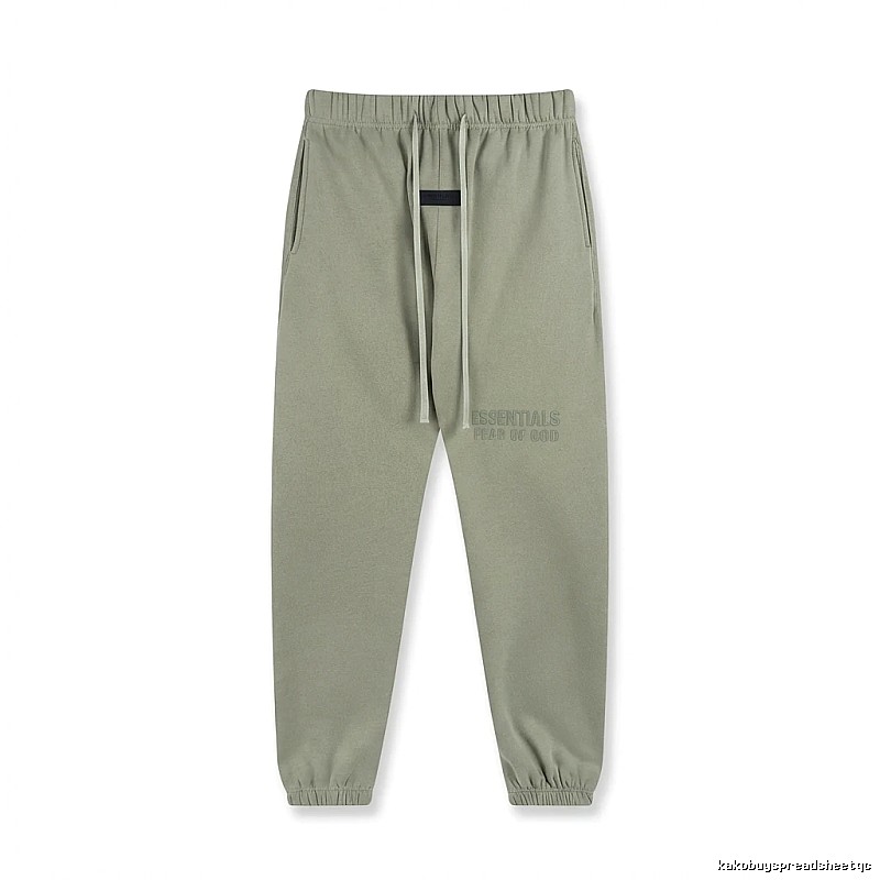 ESSENTIALS Basic Casual Khaki Pants