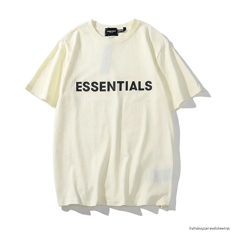 ESSENTIALS Simple White T-shirt