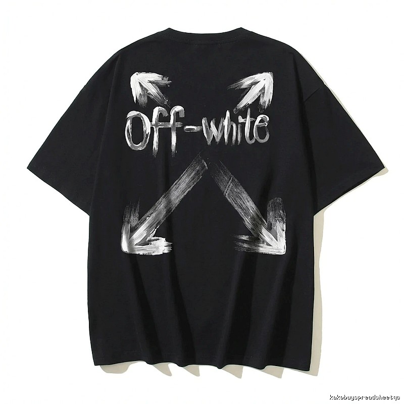 Off-White Arrow Print Black T-shirt