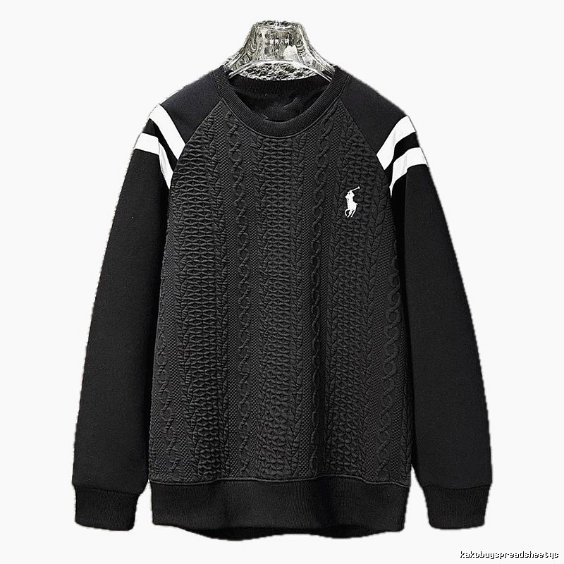 Ralph Lauren classic black sweatshirt