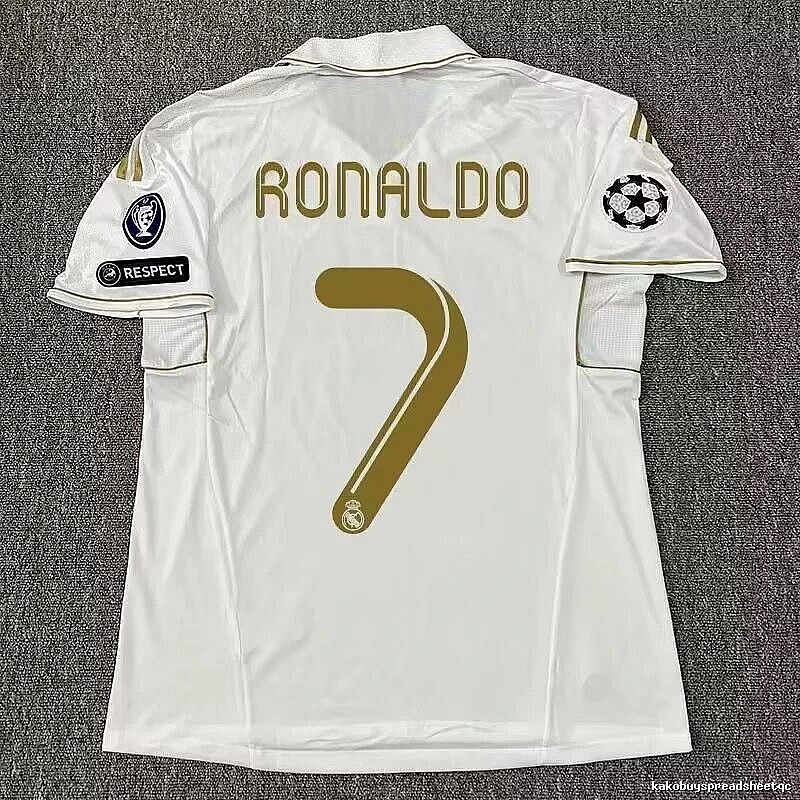 Real Madrid Urban Retro Teka soccer jersey White Retro Football with Casual Appeal
