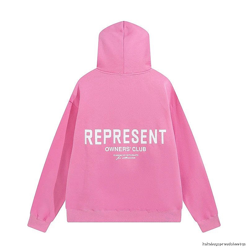Represent Streetwear Owners Club hoodie Navy Large Represent with Logo Accent