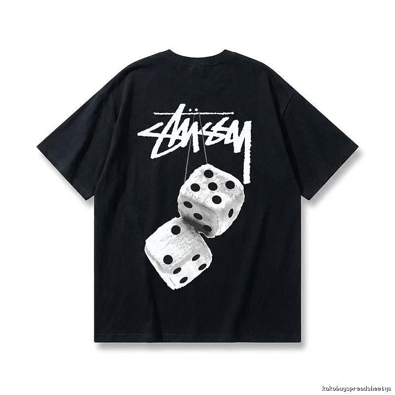 Stussy Dice Style Black T-shirt