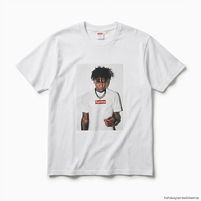 Supreme Portrait Style White T-shirt