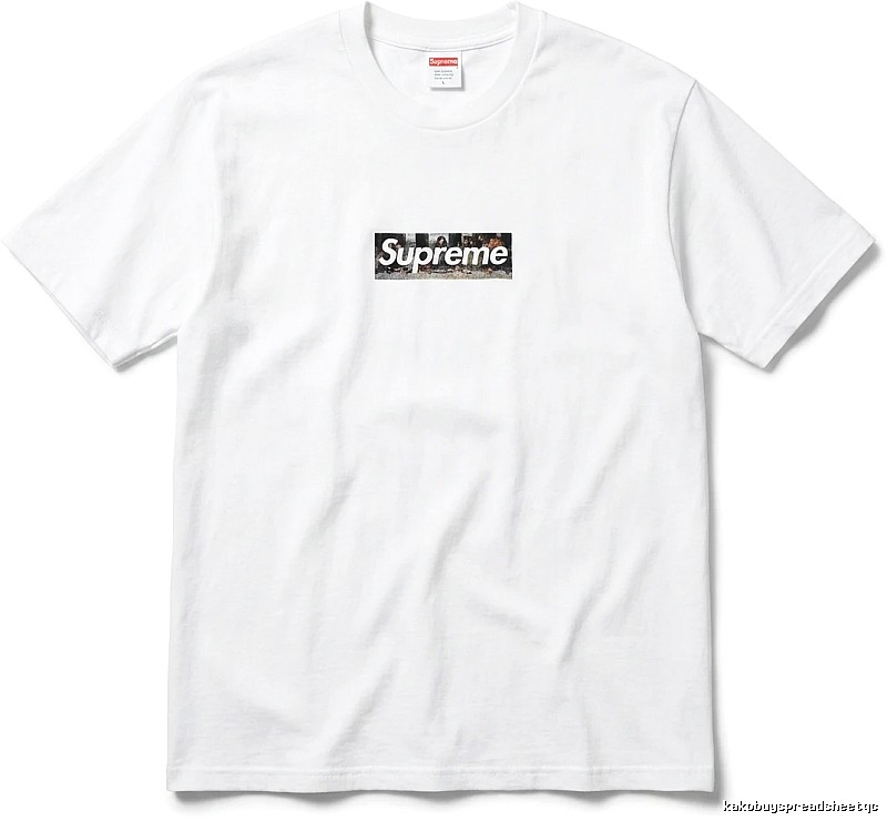 Supreme Retro Style White T-shirt