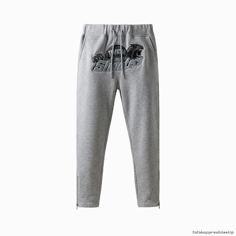Trapstar - printed casual - style grey pants