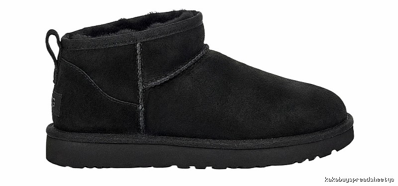 UGG Classic Black Short Boots
