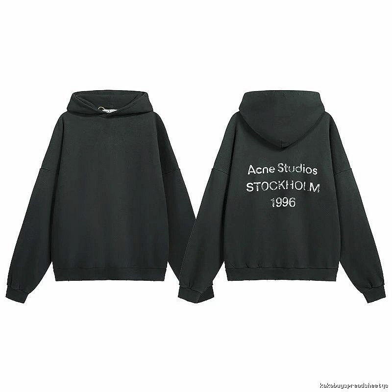 Acne Studios Classic Stockholm hoodie Dark Acne Studios for Daily Styling