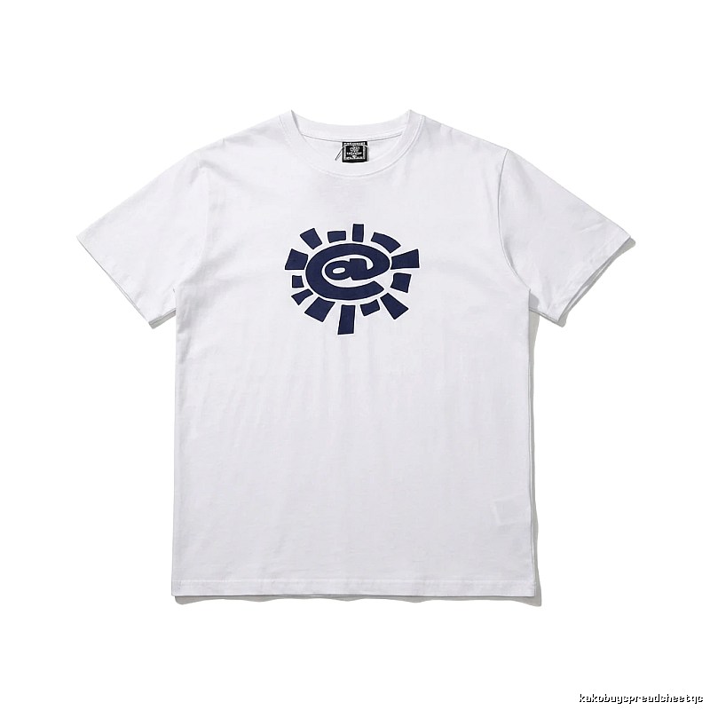 ADWYSD Printed Simple White T-shirt