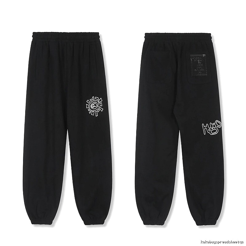 ADWYSD Printed Trendy Black Pants