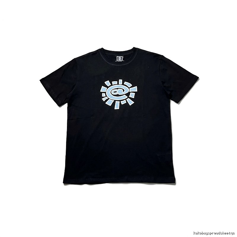 ADWYSD Sun Pattern Black T-shirt