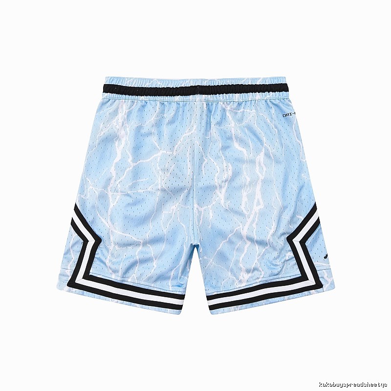 AJ Lightning Pattern Athletic Shorts
