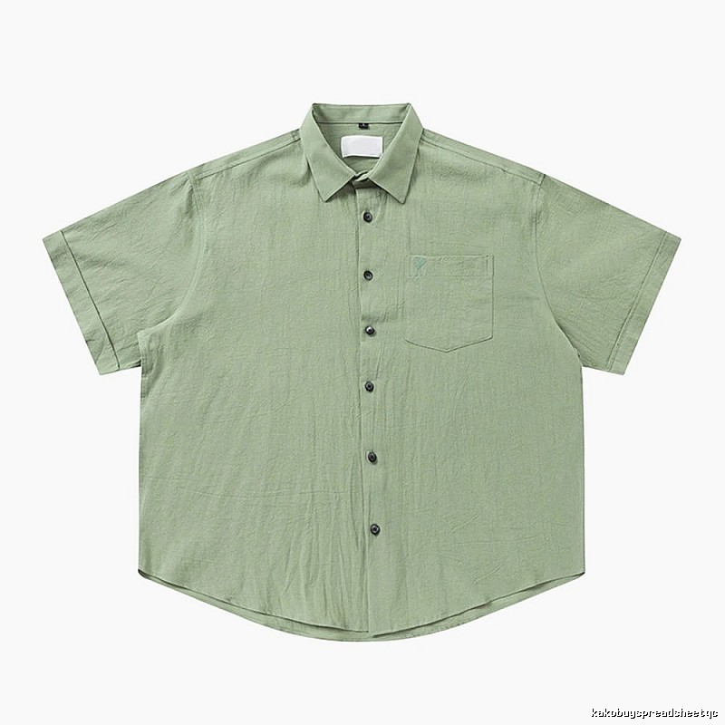 AMI casual light green shirt