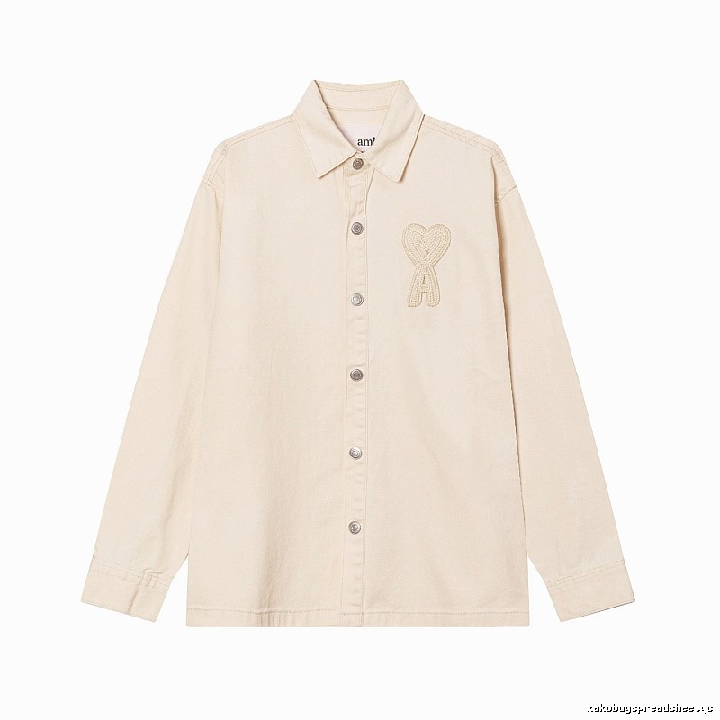 AMI Embroidered Love Style Shirt