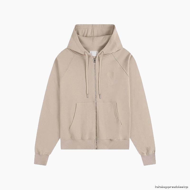 AMI Extremely Complex Style Beige Hoodie