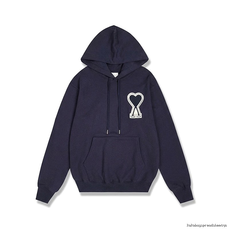 AMI Heart Pattern Hoodie