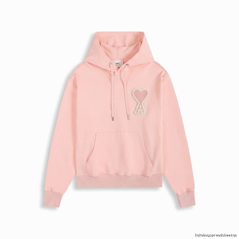 AMI Love Pink Hoodie