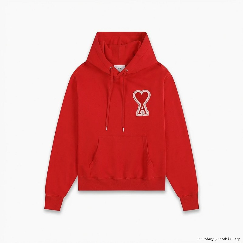 AMI Love Series Red Hoodie