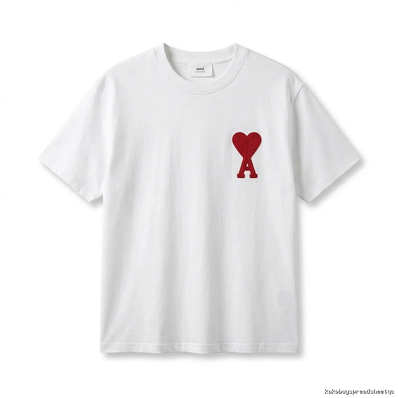 AMI Love Simple White T-shirt