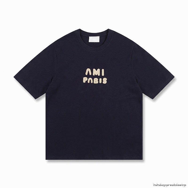 AMI Paris Alphabet Style T-shirt