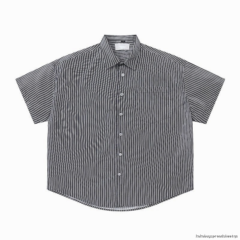 AMI striped retro-style shirt