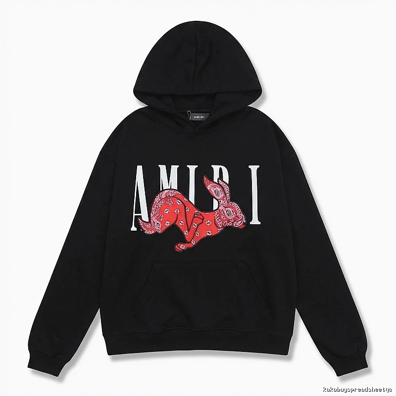 AMIRI Rabbit Print Trendy Brand Sweatshirt