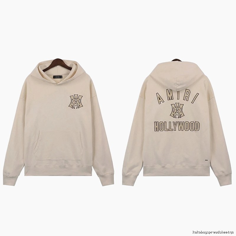 AMIRI retro-style off-white sweatshirt