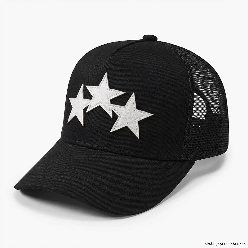 AMIRI Starry Trendy Cool Black Hat