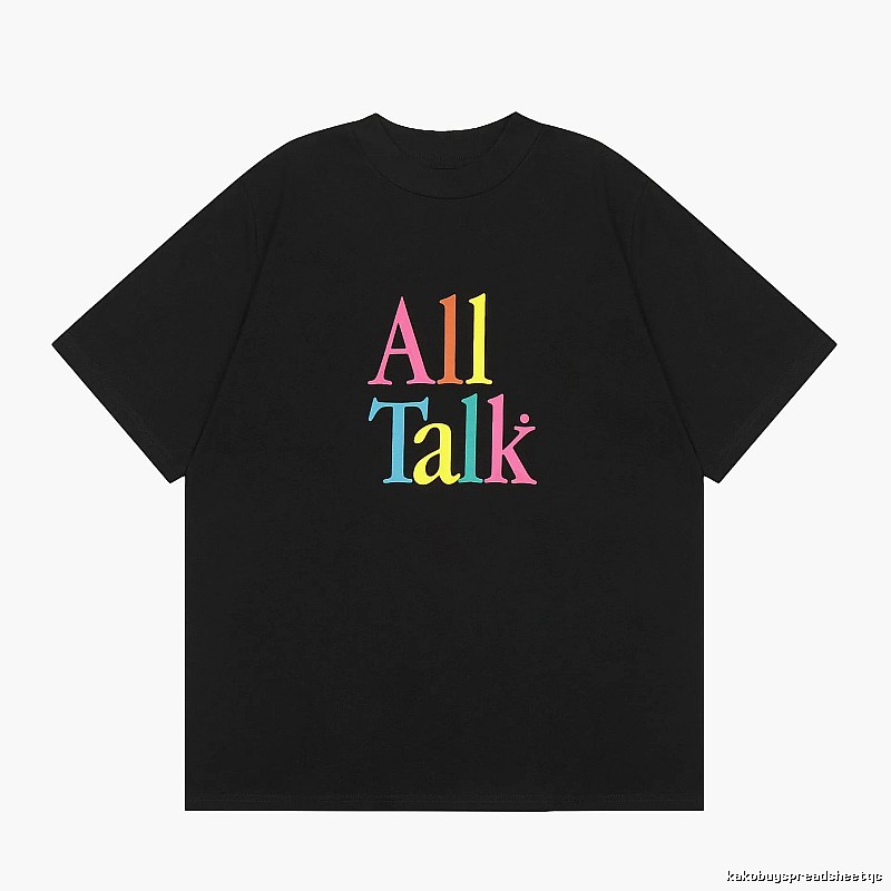 Anti Social Social Club Monogram Logo T-shirt Black Orange Anti for Layered Styling