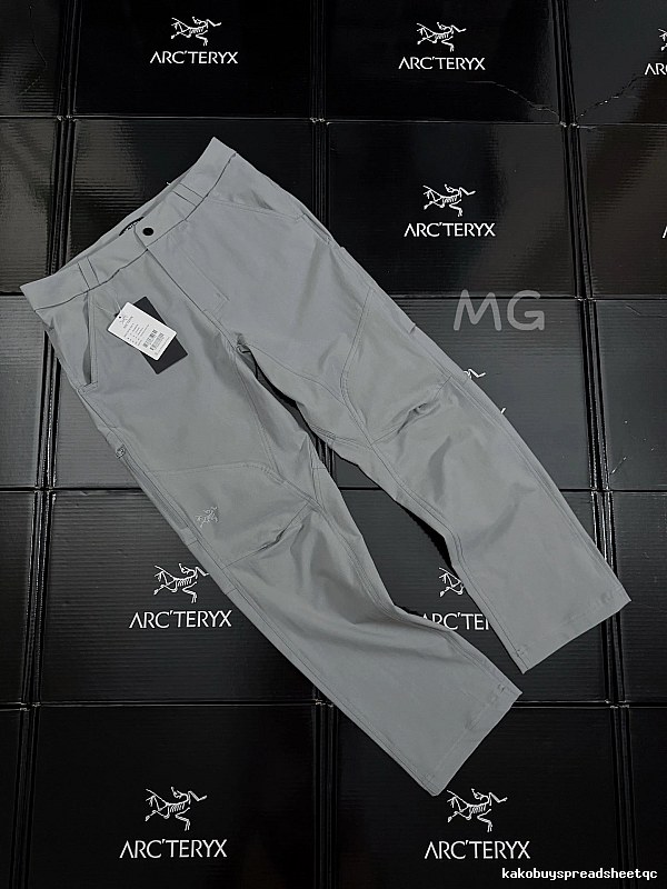 Arc'teryx Daily Edit Technical Hiking Pants in Light Gray