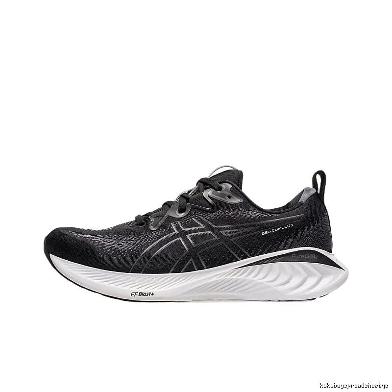 ASICS GEL - CUMULUS Black - Grey Athletic Running Shoes