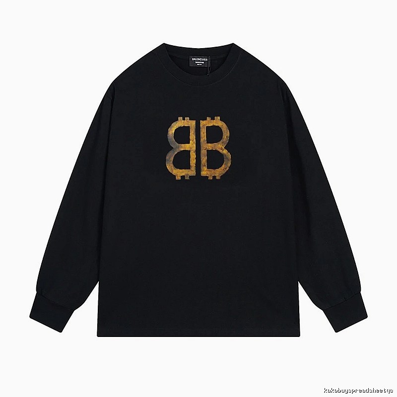 Balenciaga BB Print Black Sweatshirt