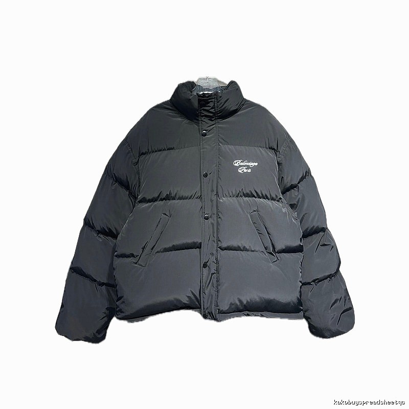 Balenciaga black down jacket