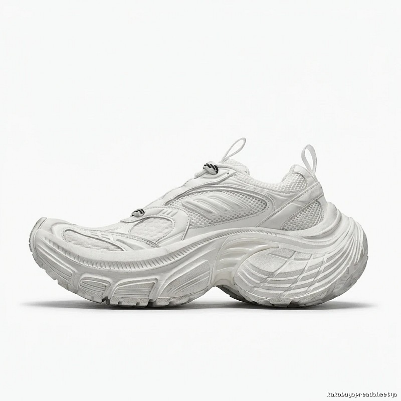 Balenciaga dad-style white shoes