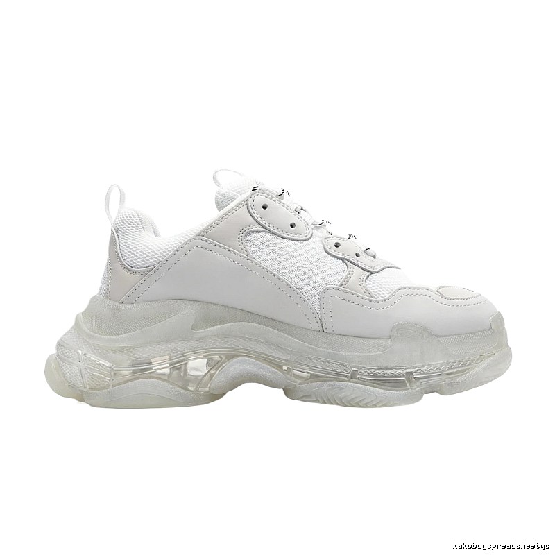 Balenciaga dad-style white shoes