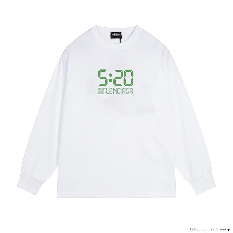 Balenciaga digital-style white T-shirt