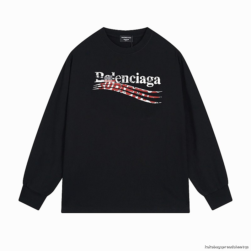 Balenciaga graffiti-style black T-shirt