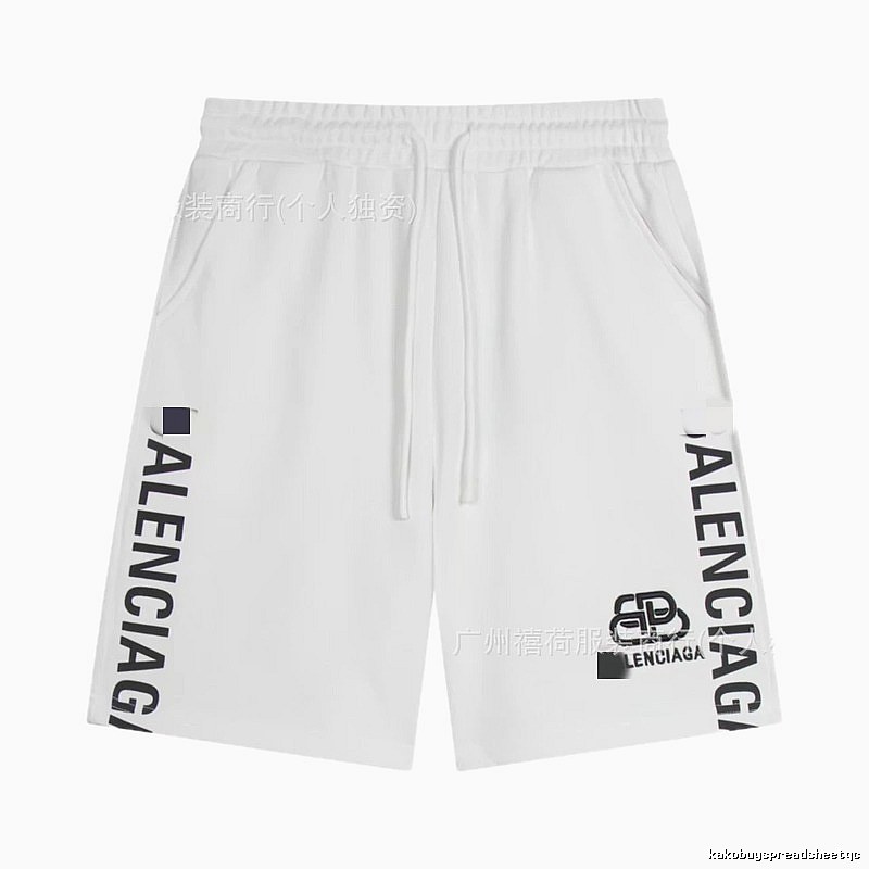 Balenciaga letter-style shorts