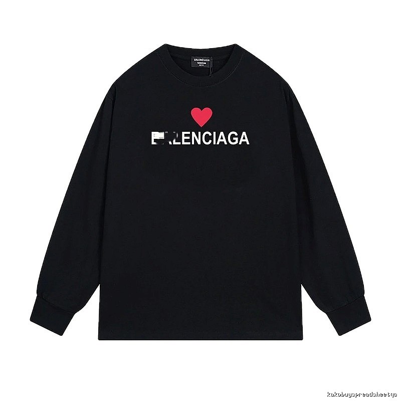 Balenciaga Love Simple Black T-shirt