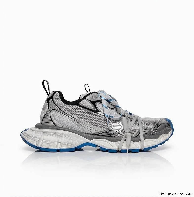 Balenciaga retro gray-blue sneakers