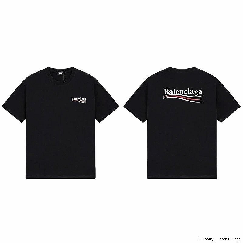 Balenciaga simple black short-sleeve