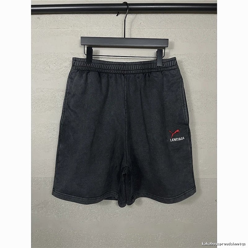 Balenciaga sporty black shorts