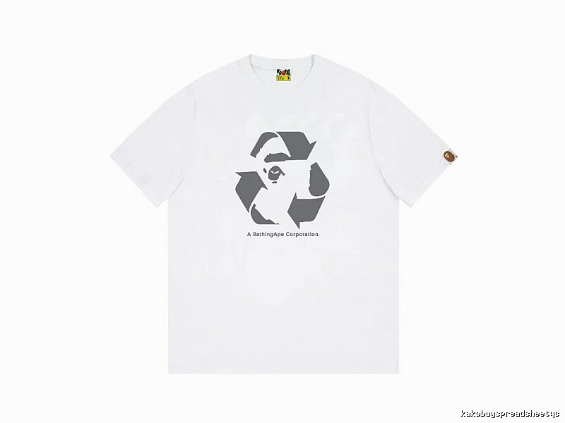 Bape Recycling Collection White T-shirt