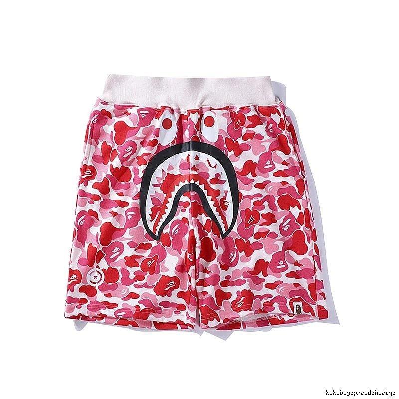 Bape Shark Camouflage Shorts